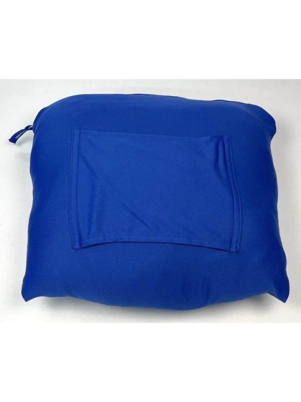 ZERO GRID Royal Blue Fleece Packable Wearable TRAVEL BLANKET w/ Neck Snaps EUC